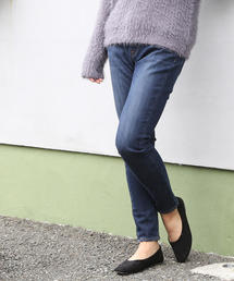 coen | あったか裏起毛デニムスキニーパンツ(デニムパンツ)