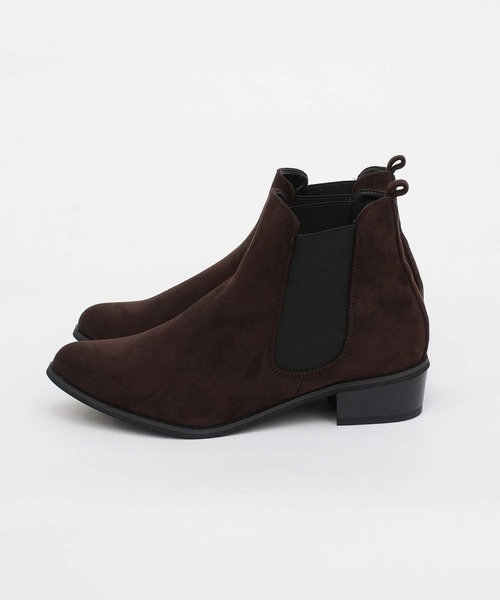 shopnikoniko（ショップニコニコ）の「サイドゴアブーツ ショートブーツ（ブーツ・レディース・ブラック/ブラック系その他/キャメル/グレイッシュベージュ/ダークブラウン/パイソン/ブラック系その他2/ダークブラウン系1・SS/S/M/L/LL/3L/4L）」の16枚目の写真