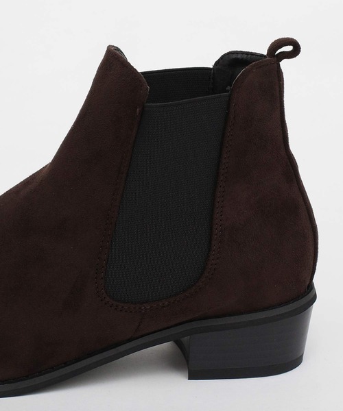 shopnikoniko（ショップニコニコ）の「サイドゴアブーツ ショートブーツ（ブーツ・レディース・ブラック/ブラック系その他/キャメル/グレイッシュベージュ/ダークブラウン/パイソン/ブラック系その他2/ダークブラウン系1・SS/S/M/L/LL/3L/4L）」の12枚目の写真