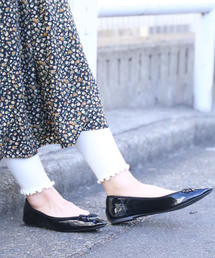 WEGO | WEGO/レイヤードフリルリブレギンス(10分丈)(レギンス/スパッツ)