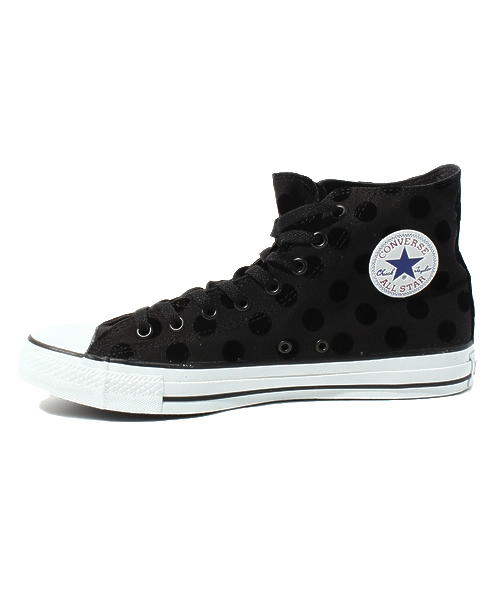 CONVERSE（コンバース）の「ALL STAR FLOCKY DT HI/オールスター フロッキー DT HI（スニーカー・メンズ・ホワイト/ブラック/グレー・3/3.5/4/4.5/5/5.5/6/6.5/7/7.5/8/8.5/9/9.5/10.5/11.5）」の4枚目の写真