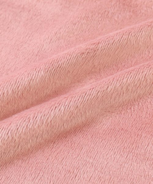 devirock（デビロック）の「表シャギー長袖スウェットトレーナー 裏起毛（スウェット・キッズ・スモークピンク/ブラック/モカ・100cm/110cm/120cm/130cm/140cm/150cm/160cm）」の8枚目の写真