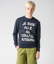 Maison Kitsune | 【KITSUNE TEE】JE SUIS ALLE AU COLLEGE KITSUNE SWEATER(スウェット)