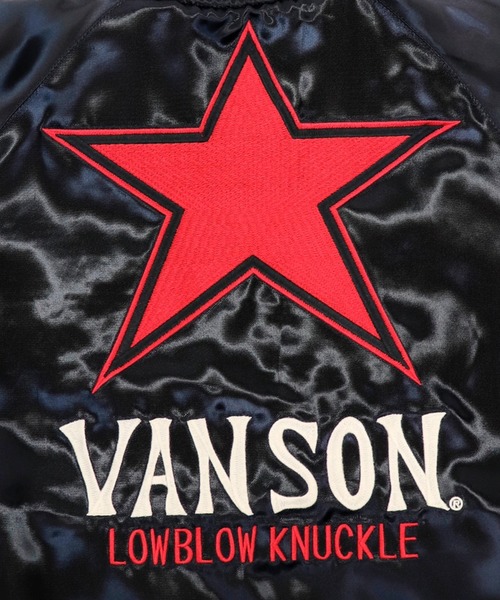 LOW BLOW KNUCKLE ゾンビラブ スカジャン VANSON（ヴァンソン）の「LOWBLOW KNUCKLE / ローブローナックル