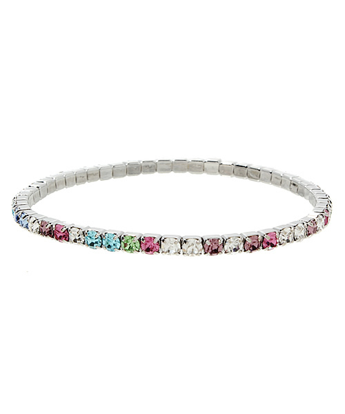 BEAMS LIGHTS Women's（ビームスライツ ウィメンズ）の「BEAMS LIGHTS / ストーンブレス3F（ブレスレット・レディース・ブラック/その他1/その他2/その他3/その他4・ONE SIZE）」の3枚目の写真