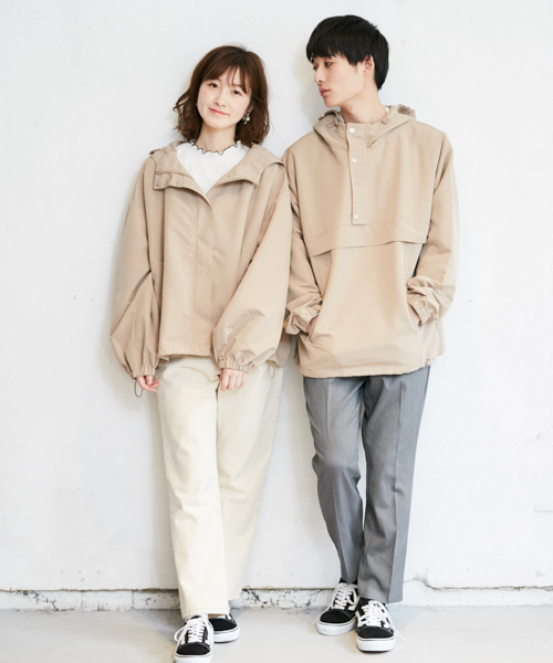 PairPair(ペアペア)の「アノラックマウンテンパーカー(マウンテンパーカー・メンズ・ベージュ/ブラック/ライトベージュ・FREE)」の11枚目の写真