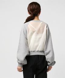 Ameri（アメリ）の「SOFT SEE-THROUGH SWEAT TOP（スウェット