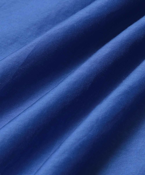 ADAM ET ROPE'（アダムエロペ）の「コットンシルクギャザーワンピース（ワンピース・レディース・ブラック/ブルー・FREE）」の8枚目の写真