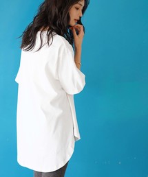 CRAFT STANDARD BOUTIQUE | 【追加生産】厚手裾ラウンドカットBIGTシャツ○☆(Tシャツ/カットソー)