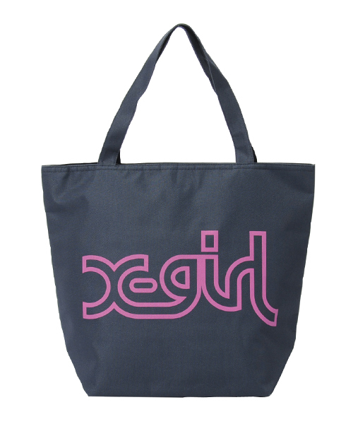X-girl（エックスガール）の「LOGO BIG COOLER BAG（トート