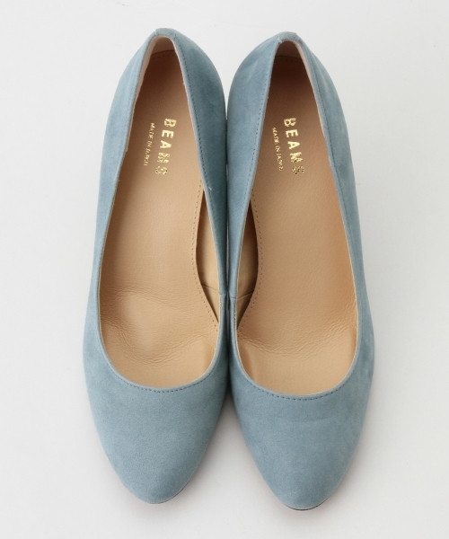 Ray BEAMS（レイビームス）の「Ray BEAMS / シープスエード プレーンパンプス（パンプス・レディース・ベージュ/ピンク/ライトブルー/ブラック/ブラウン/サックスブルー・22.5cm/23.5cm/25.0cm/23.0cm/25.5cm/24.0cm/24.5cm）」の12枚目の写真