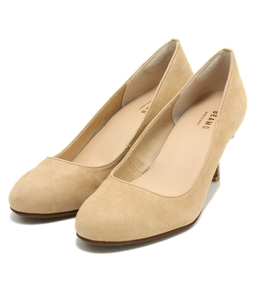 Ray BEAMS（レイビームス）の「Ray BEAMS / シープスエード プレーンパンプス（パンプス・レディース・ベージュ/ピンク/ライトブルー/ブラック/ブラウン/サックスブルー・22.5cm/23.5cm/25.0cm/23.0cm/25.5cm/24.0cm/24.5cm）」の3枚目の写真