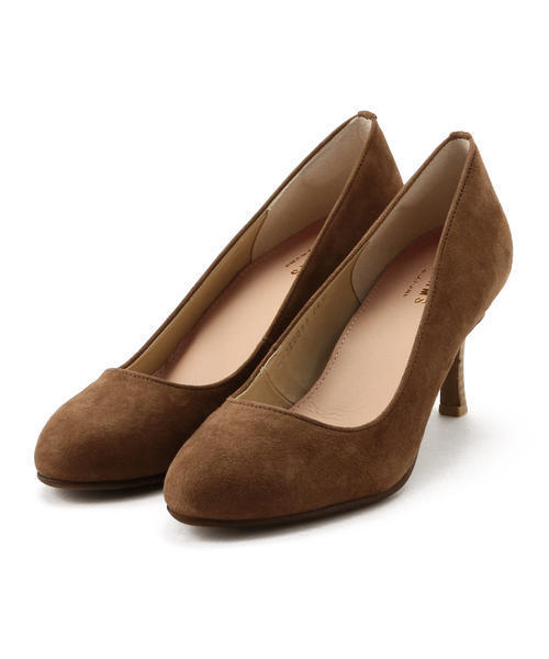 Ray BEAMS（レイビームス）の「Ray BEAMS / シープスエード プレーンパンプス（パンプス・レディース・ベージュ/ピンク/ライトブルー/ブラック/ブラウン/サックスブルー・22.5cm/23.5cm/25.0cm/23.0cm/25.5cm/24.0cm/24.5cm）」の21枚目の写真