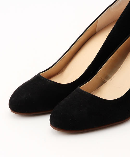 Ray BEAMS（レイビームス）の「Ray BEAMS / シープスエード プレーンパンプス（パンプス・レディース・ベージュ/ピンク/ライトブルー/ブラック/ブラウン/サックスブルー・22.5cm/23.5cm/25.0cm/23.0cm/25.5cm/24.0cm/24.5cm）」の18枚目の写真