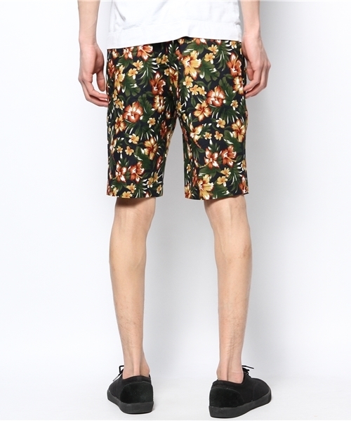 UNION STATION（ユニオンステーション）の「トロピカルプリントショーツ/花柄ショーツ（その他パンツ・メンズ・ロイヤルブルー/キナリ/ネイビー・LL/LARGE/MEDIUM）」の5枚目の写真