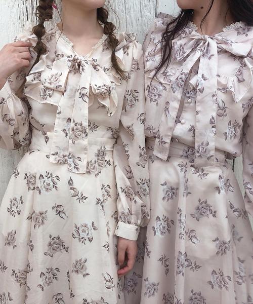 one after another NICE CLAUP（ワンアフターアナザーナイスクラップ）の「【Petite by NICE CLAUP】 サーキュラースカート（スカート・レディース・オフホワイト/ベージュ系その他/ピンク系その他・FREE）」の8枚目の写真