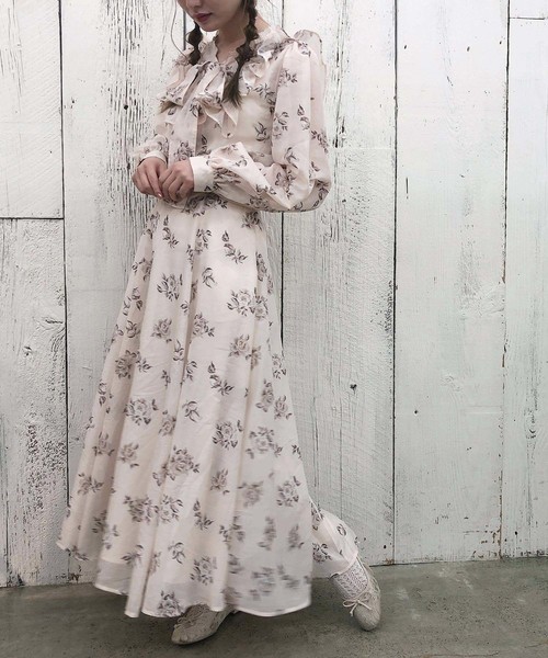 one after another NICE CLAUP（ワンアフターアナザーナイスクラップ）の「【Petite by NICE CLAUP】 サーキュラースカート（スカート・レディース・オフホワイト/ベージュ系その他/ピンク系その他・FREE）」の16枚目の写真