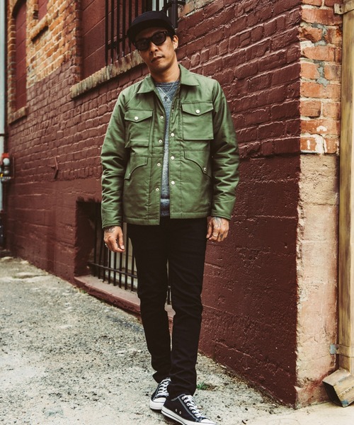 Crimie クライミー バックサテン フードジャケット Lサイズ 【公式通販】