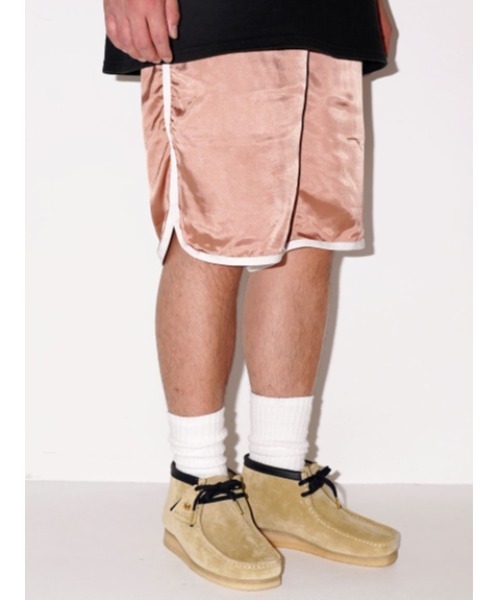 styles(スタイルス)の「STYLES SATAIN SHORT(その他パンツ・メンズ・ブラック/ピンク・MEDIUM/LARGE)」の2枚目の写真