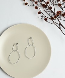 reca | ダブルリングピアス(ピアス（両耳用）)