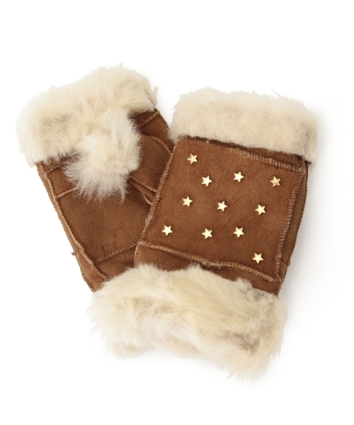 Ray BEAMS（レイビームス）の「Casselini five avenue / スター指なしグローブ（手袋・レディース・ブラック/ブラウン系その他・ONE SIZE）」の21枚目の写真