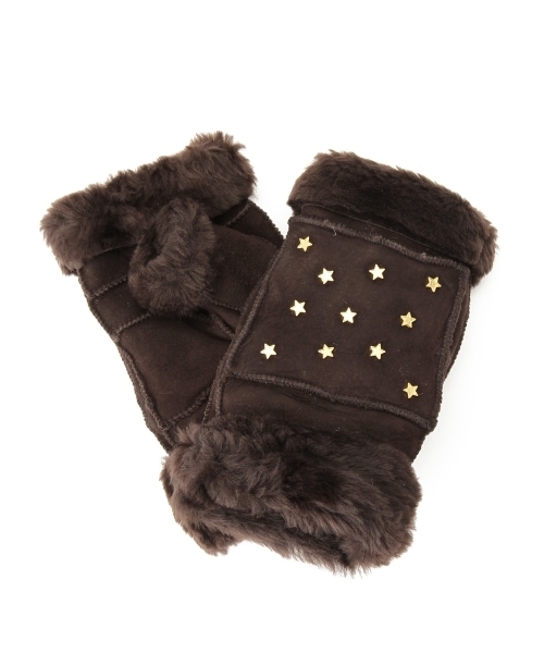 Ray BEAMS（レイビームス）の「Casselini five avenue / スター指なしグローブ（手袋・レディース・ブラック/ブラウン系その他・ONE SIZE）」の22枚目の写真