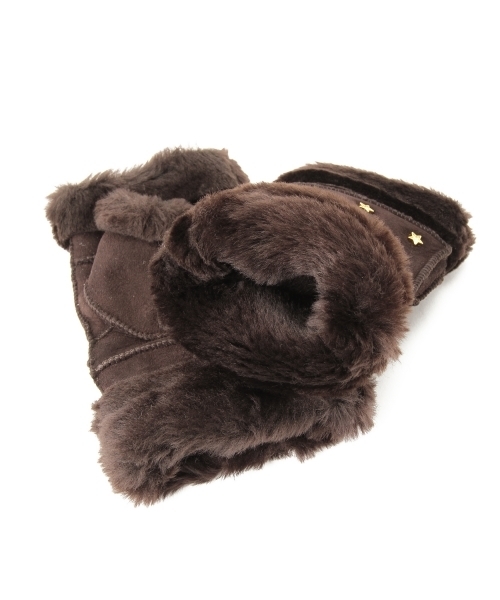 Ray BEAMS（レイビームス）の「Casselini five avenue / スター指なしグローブ（手袋・レディース・ブラック/ブラウン系その他・ONE SIZE）」の19枚目の写真