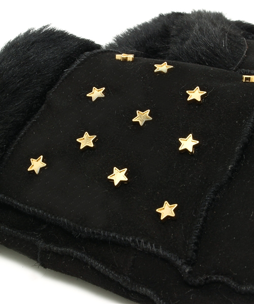 Ray BEAMS（レイビームス）の「Casselini five avenue / スター指なしグローブ（手袋・レディース・ブラック/ブラウン系その他・ONE SIZE）」の7枚目の写真