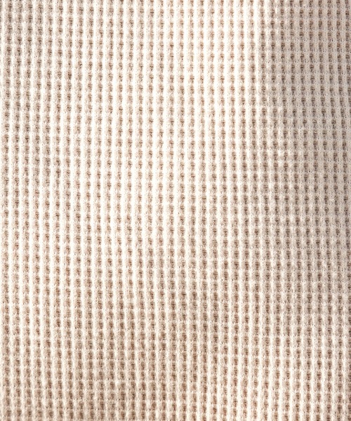 libelle more(リベル モア)の「2WAY仕様 ワッフルワンピース(ワンピース・レディース・ブラック/ベージュ/ピンク/グリーン/キナリ・FREE)」の7枚目の写真