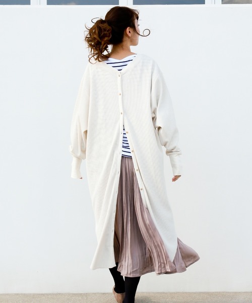 libelle more(リベル モア)の「2WAY仕様 ワッフルワンピース(ワンピース・レディース・ブラック/ベージュ/ピンク/グリーン/キナリ・FREE)」の9枚目の写真