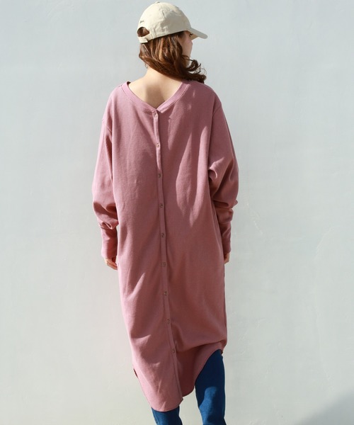 libelle more(リベル モア)の「2WAY仕様 ワッフルワンピース(ワンピース・レディース・ブラック/ベージュ/ピンク/グリーン/キナリ・FREE)」の15枚目の写真