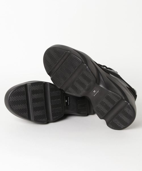 WEGO(ウィゴー)の「WEGO/ロゴテープボリュームスニーカー(スニーカー・レディース・ホワイト/ブラック・MEDIUM/LARGE)」の4枚目の写真