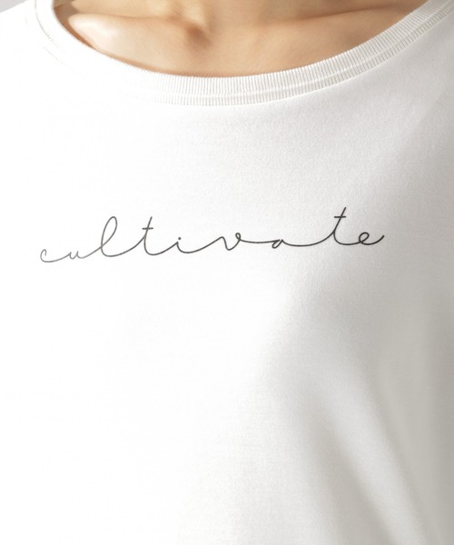 BAYFLOW（ベイフロー）の「ウラキモウアソートロゴTシャツ（Tシャツ/カットソー・レディース・ホワイト/ベージュ/ネイビー・SMALL/MEDIUM）」の15枚目の写真