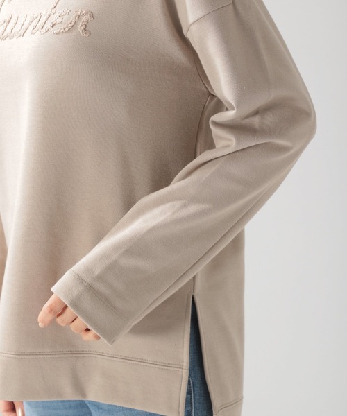 BAYFLOW（ベイフロー）の「ウラキモウアソートロゴTシャツ（Tシャツ/カットソー・レディース・ホワイト/ベージュ/ネイビー・SMALL/MEDIUM）」の12枚目の写真