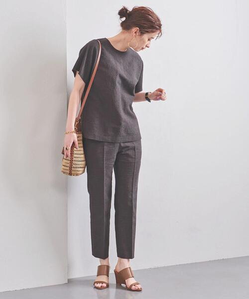 ユナイテッドアローズ　スーツ　白　ジャケット34　パンツ36 UNITED ARROWS（ユナイテッドアローズ）の「UBCB スラブジャ