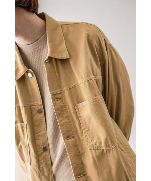 MONKEY TIME(モンキータイム)の「<monkey time> CORD TRUCKER JACKET/トラッカージャケット(ブルゾン・メンズ・ブラック/ベージュ/その他1/ケリー・L/S/XL/M)」の20枚目の写真