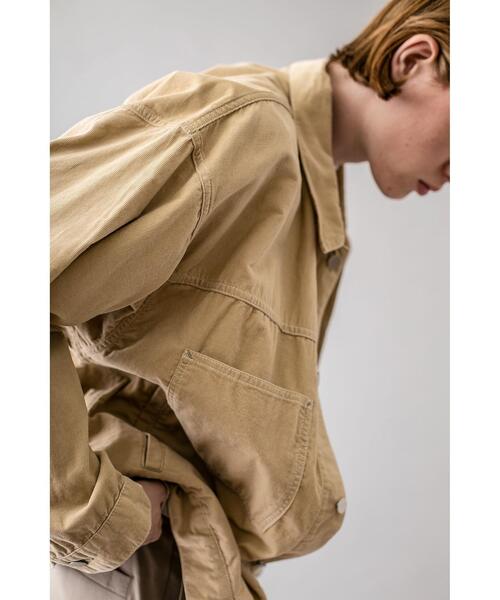 MONKEY TIME(モンキータイム)の「<monkey time> CORD TRUCKER JACKET/トラッカージャケット(ブルゾン・メンズ・ブラック/ベージュ/その他1/ケリー・L/S/XL/M)」の12枚目の写真
