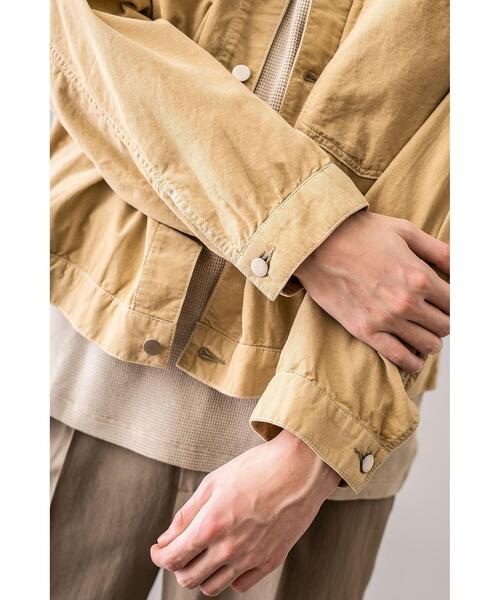 MONKEY TIME(モンキータイム)の「<monkey time> CORD TRUCKER JACKET/トラッカージャケット(ブルゾン・メンズ・ブラック/ベージュ/その他1/ケリー・L/S/XL/M)」の11枚目の写真
