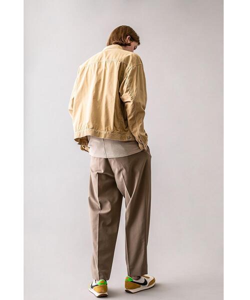 新品　monkeytime　モンキータイム　ノーカラーブルゾン　M　ベージュ MONKEY TIME（モンキータイム）の「＜monkey time