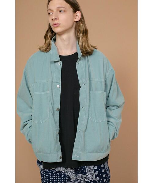 MONKEY TIME(モンキータイム)の「<monkey time> CORD TRUCKER JACKET/トラッカージャケット(ブルゾン・メンズ・ブラック/ベージュ/その他1/ケリー・L/S/XL/M)」の7枚目の写真