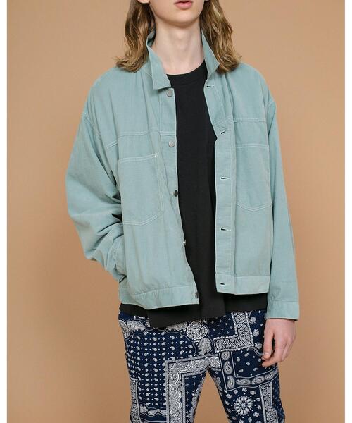 MONKEY TIME(モンキータイム)の「<monkey time> CORD TRUCKER JACKET/トラッカージャケット(ブルゾン・メンズ・ブラック/ベージュ/その他1/ケリー・L/S/XL/M)」の6枚目の写真