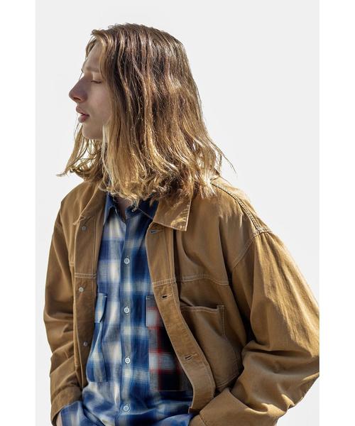 MONKEY TIME(モンキータイム)の「<monkey time> CORD TRUCKER JACKET/トラッカージャケット(ブルゾン・メンズ・ブラック/ベージュ/その他1/ケリー・L/S/XL/M)」の19枚目の写真