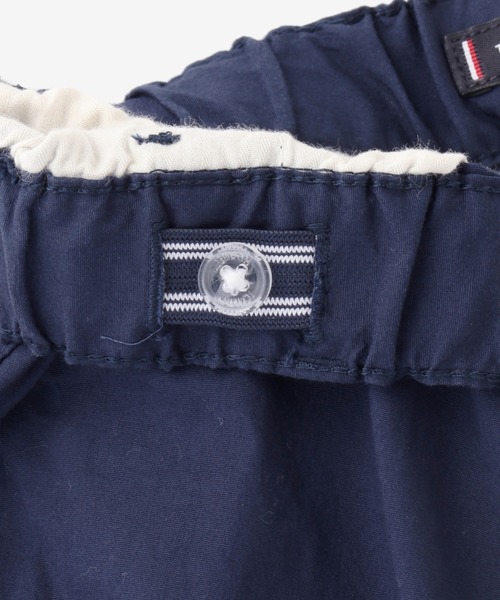 TOMMY HILFIGER（トミーヒルフィガー）の「リラックスショーツ キッズ チルドレン パンツ ズボン ジョガー スウェット レギンス ストレッチ（チノパンツ・キッズ・ベージュ/ネイビー・80ｃｍ/120cm/110cm/100cm/90cm）」の4枚目の写真