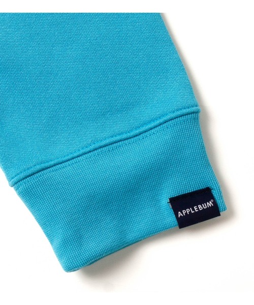 APPLEBUM（アップルバム）の「"underground sound" Sweat Parka（パーカー・メンズ・ブラック/ターコイズブルー/イエロー・SMALL/MEDIUM/LARGE/X-LARGE/XX-LARGE）」の5枚目の写真