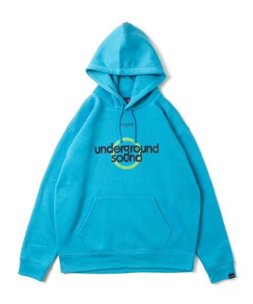 APPLEBUM（アップルバム）の「"underground sound" Sweat Parka（パーカー・メンズ・ブラック/ターコイズブルー/イエロー・SMALL/MEDIUM/LARGE/X-LARGE/XX-LARGE）」の18枚目の写真