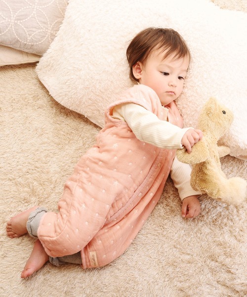 【angerolux / アンジェロラックス】 2ウェイ6重ガーゼスリーパー（ベビーパジャマ/スリーパー）｜angerolux（アンジェロラックス）