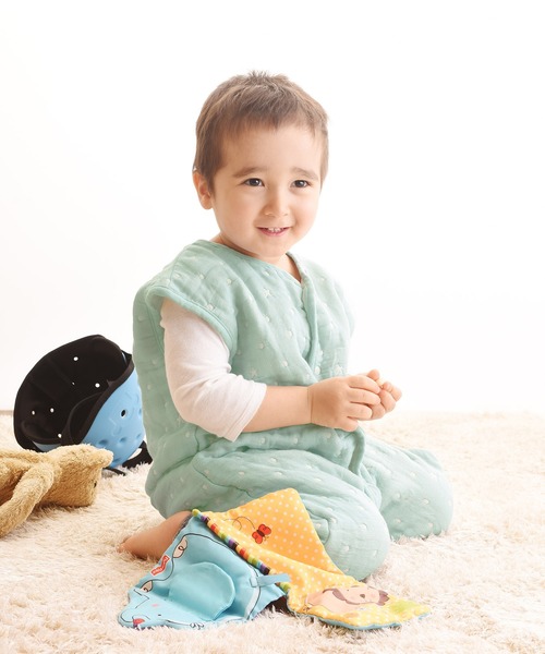 【angerolux / アンジェロラックス】 2ウェイ6重ガーゼスリーパー（ベビーパジャマ/スリーパー）｜angerolux（アンジェロラックス）