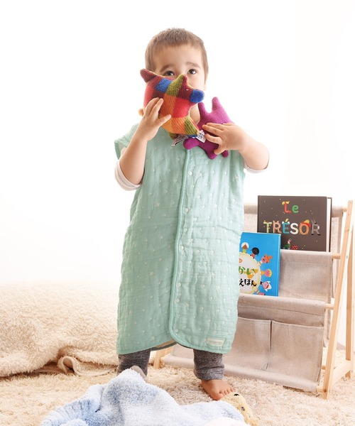 【angerolux / アンジェロラックス】 2ウェイ6重ガーゼスリーパー（ベビーパジャマ/スリーパー）｜angerolux（アンジェロラックス）