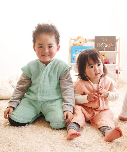 【angerolux / アンジェロラックス】 2ウェイ6重ガーゼスリーパー（ベビーパジャマ/スリーパー）｜angerolux（アンジェロラックス）