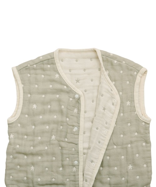 【angerolux / アンジェロラックス】 2ウェイ6重ガーゼスリーパー（ベビーパジャマ/スリーパー）｜angerolux（アンジェロラックス）